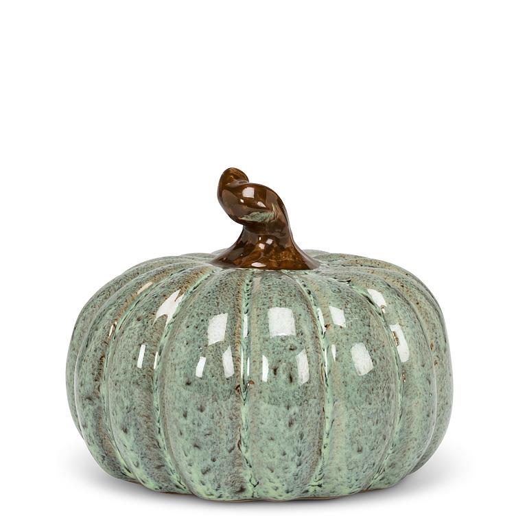 Sm Low Pumpkin-Sage-3"H
