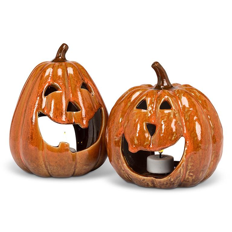 Classic Shape Jack O'Lantern-5.5"D