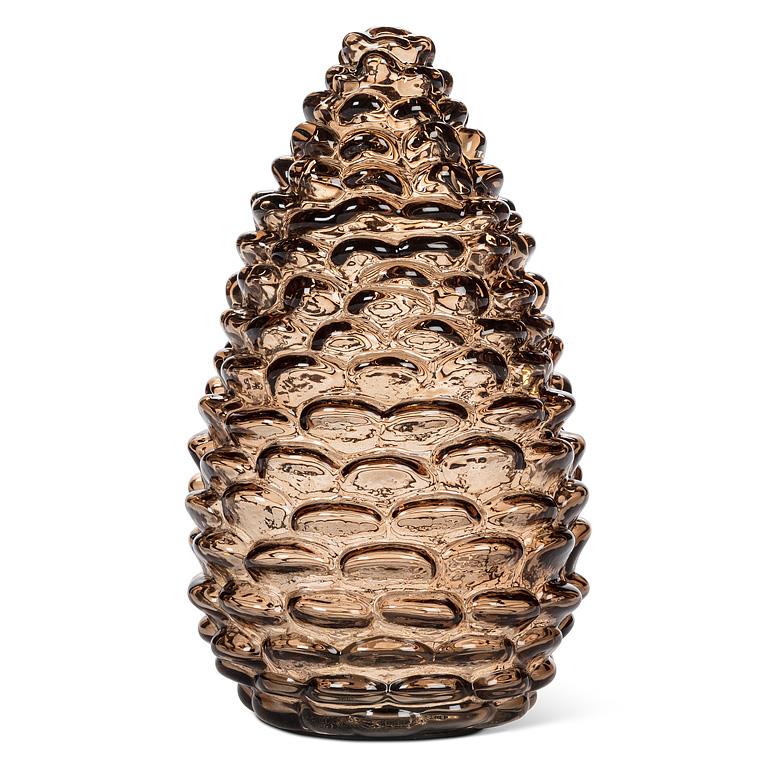 Lg Pinecone LED Light-Amber-8"H