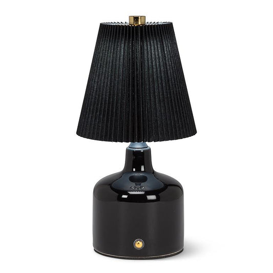 LED Lamp With Pleated Shade  8.5 Inch