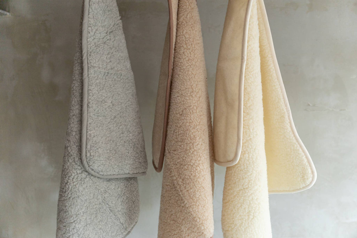 100% Sheep Wool Baby Blanket | 3 Styles | 100x75 cm