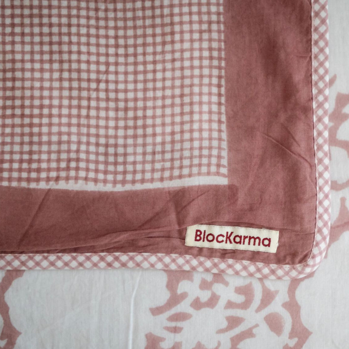 Hand Block Printed Voile Blanket