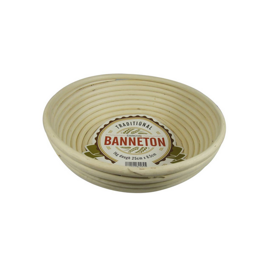 Banneton  Eddingtons Round Basket Ø10x3"