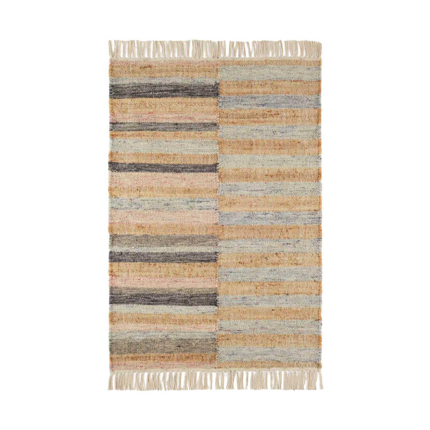 Ravel Stripe Handwoven Rug