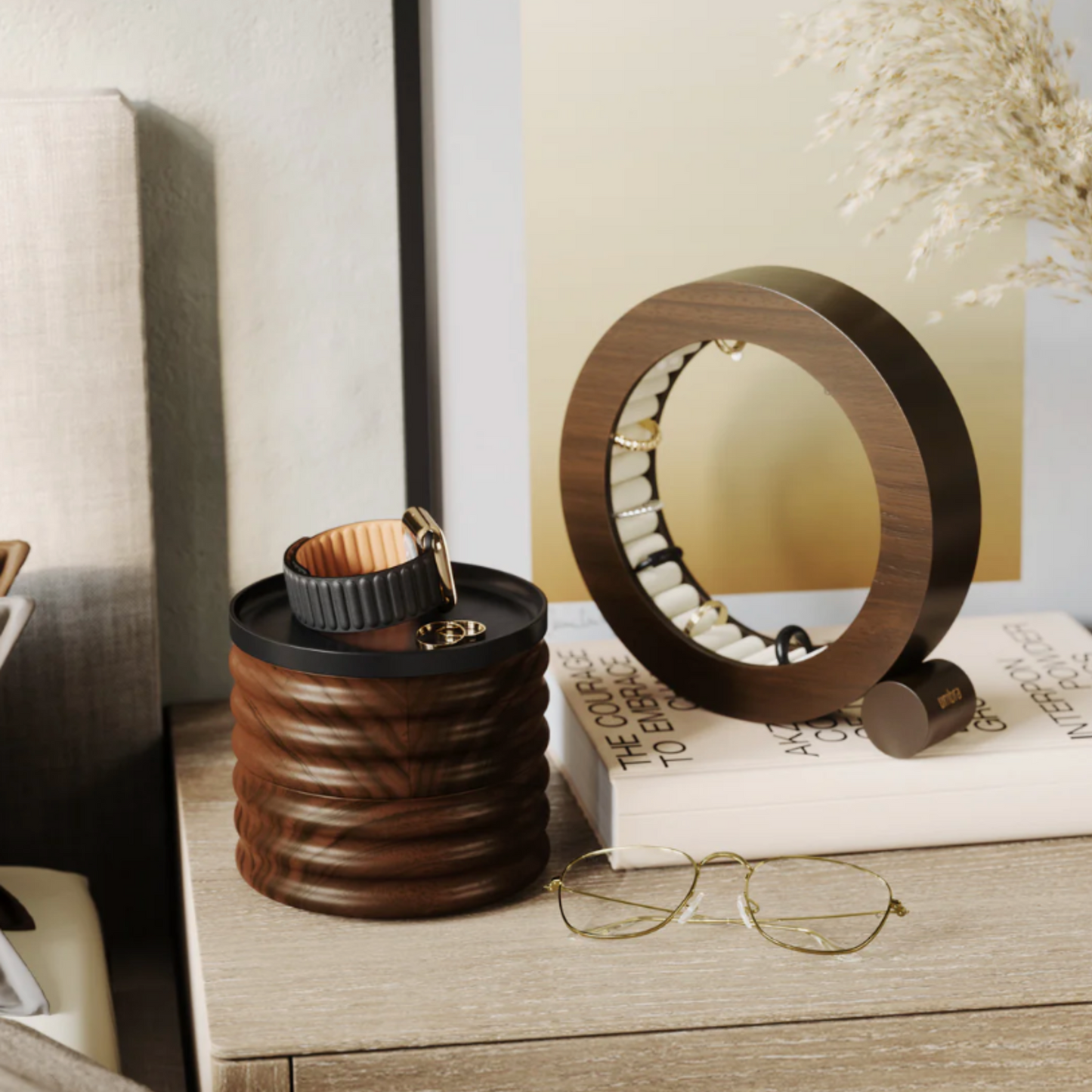 Tesora Wood Storage Box