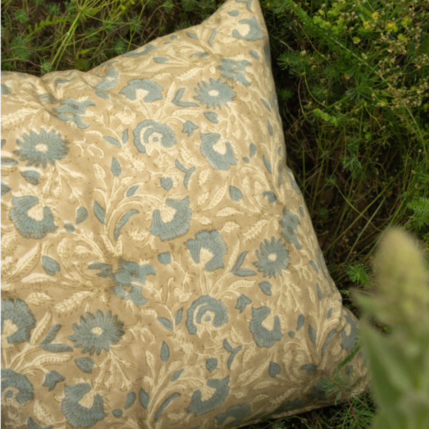 20x20 Shalini Block Print Pillow
