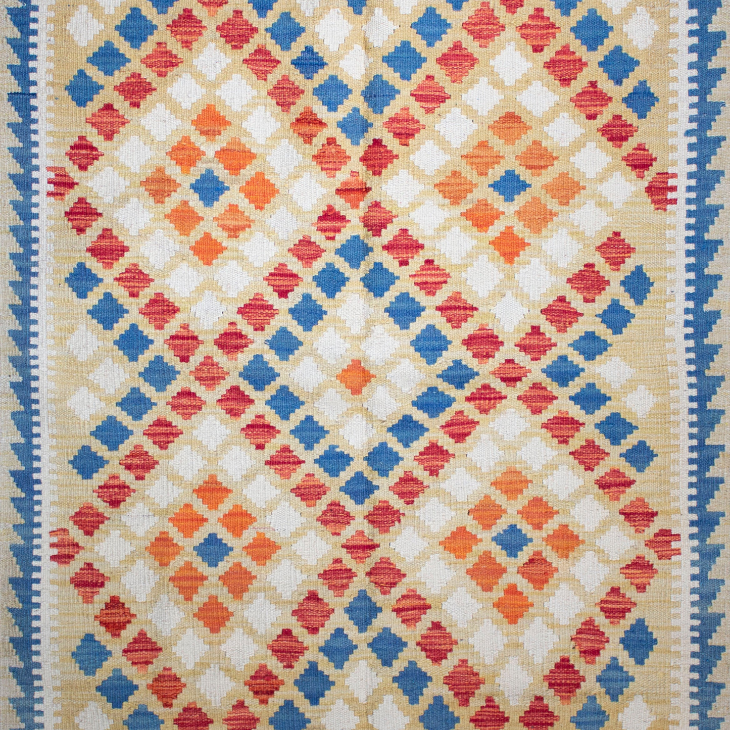 Kilim Maimana Wool Rug 3'2 x 4'4"