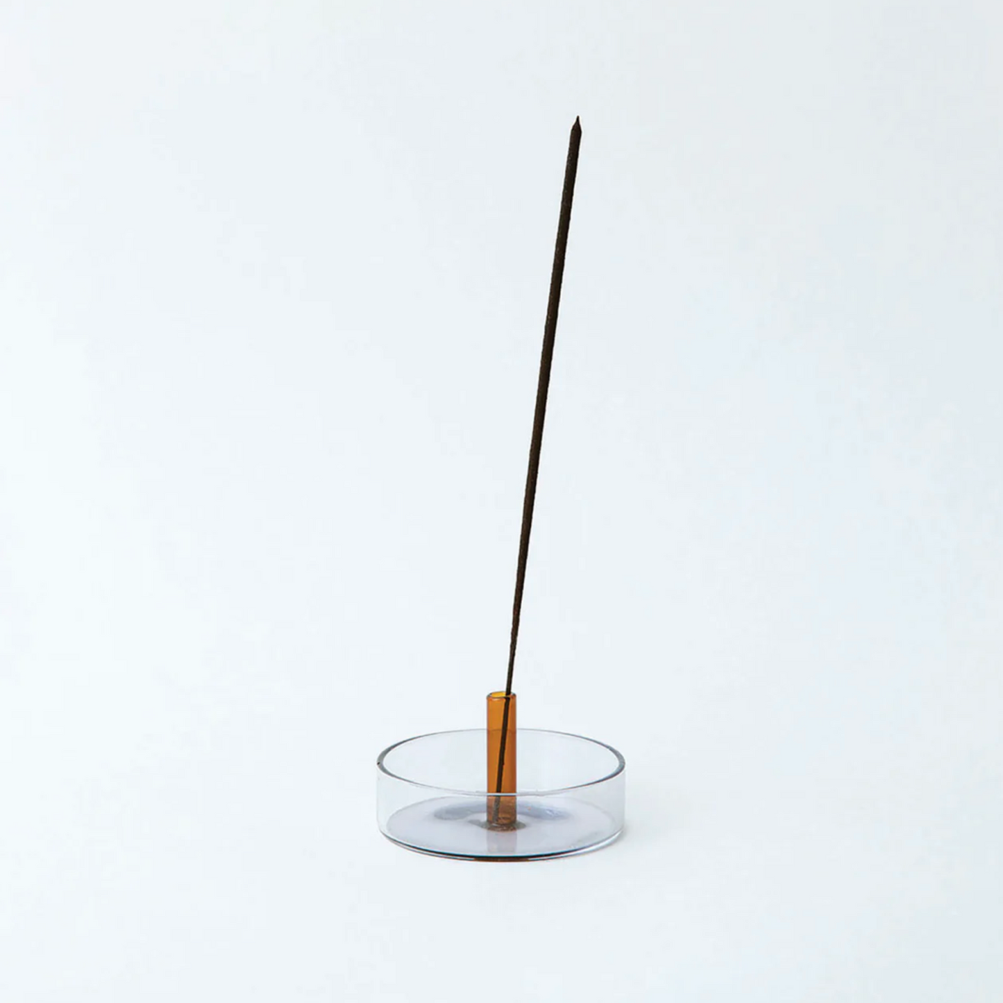 Duo Tone Glass Incense Holder