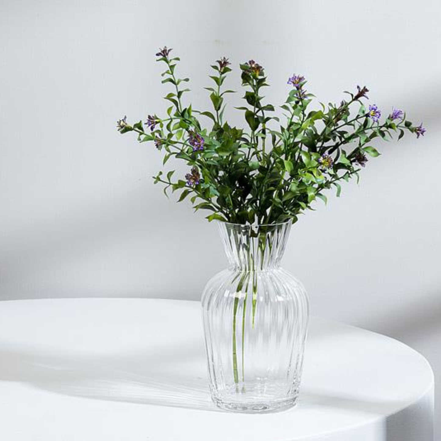 Purple Floral Buds Spray Bouquet