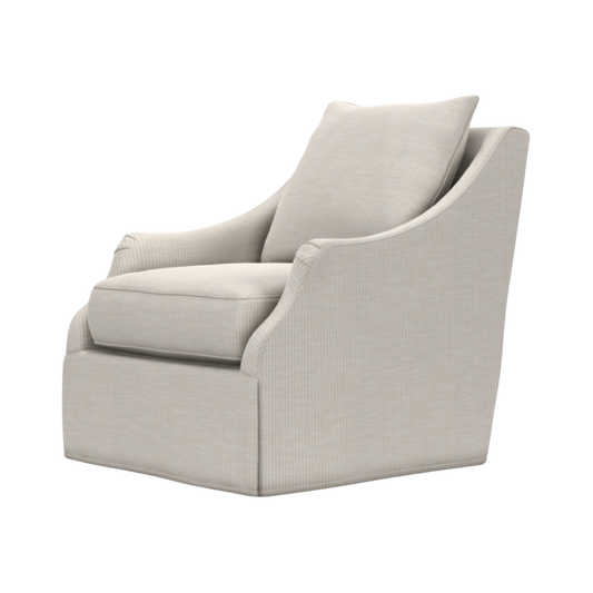 Kate Slipcover Swivel Glider