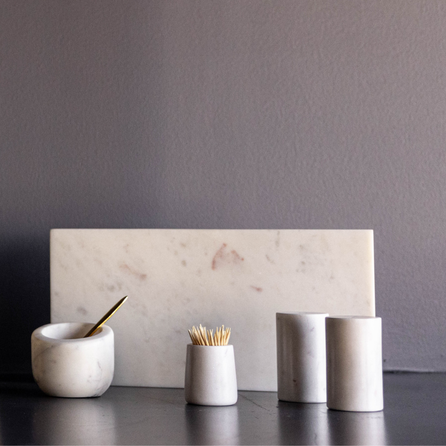 White Marble Trivet Riser