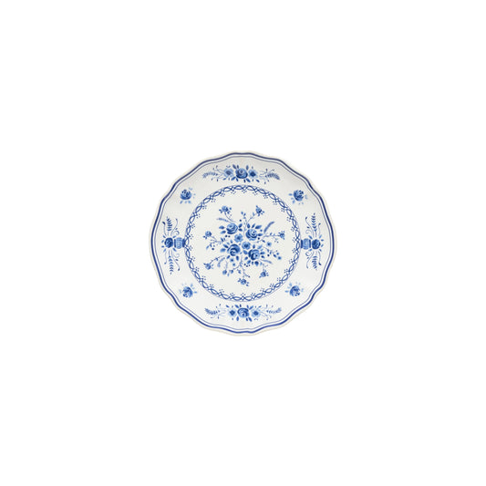 Vila White-Blue Plate