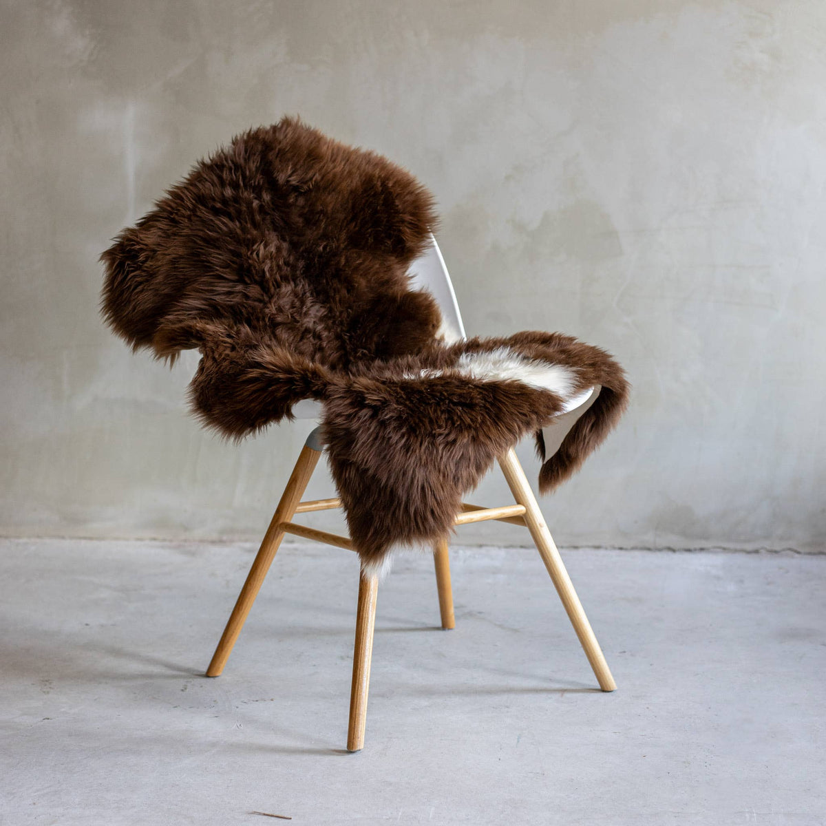 Texel Sheepskin | Natural Spotted | Dutch Wool | 4 Sizes