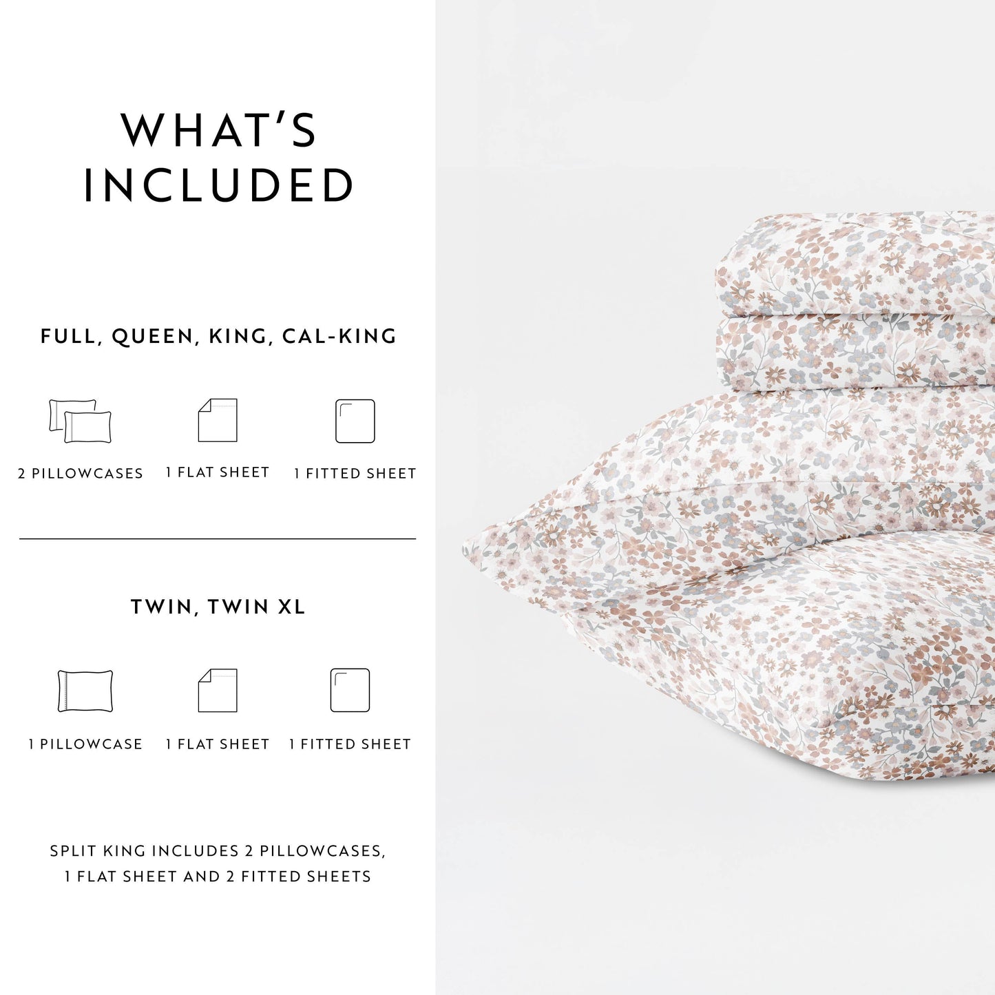 Garden Bloom 300 Thread Count Cotton Patterned Sheet Set