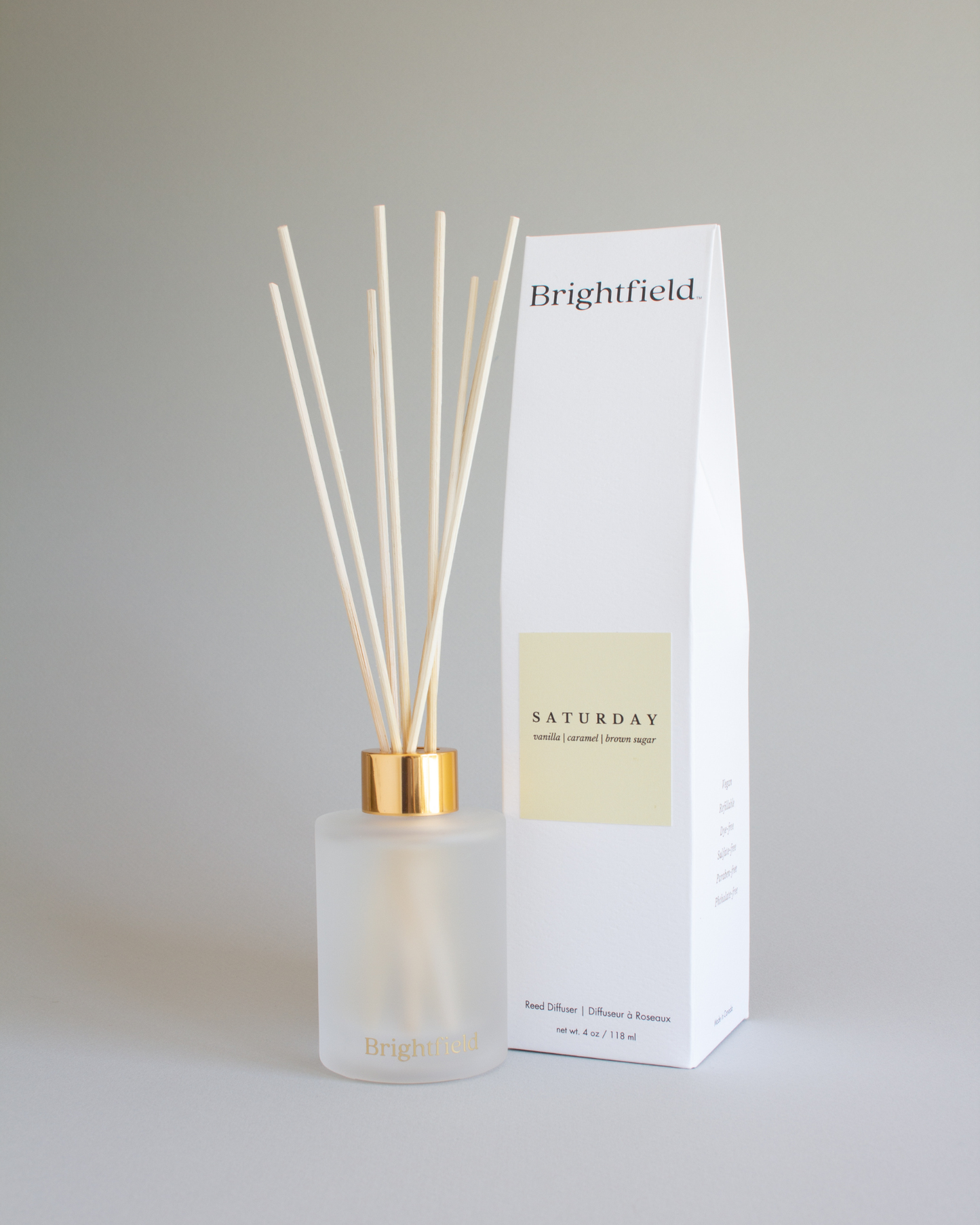 Saturday Non-Toxic Sustainable Natural Scented Reed Diffuser