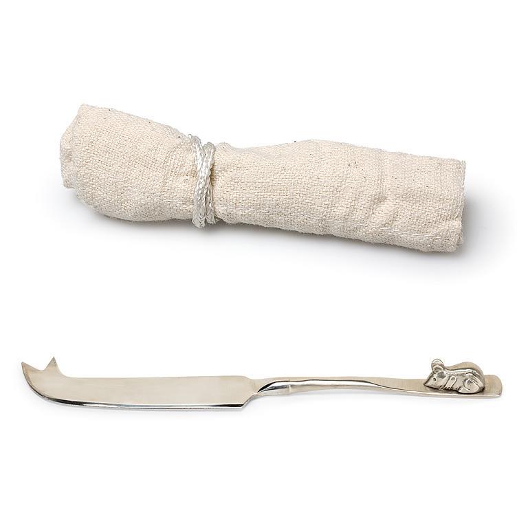 *Cheese Knife W/Mouse-8"L