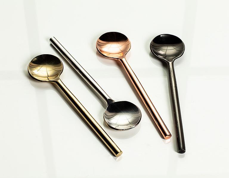 *Modern Sm Spoon-Sil-4.5"L