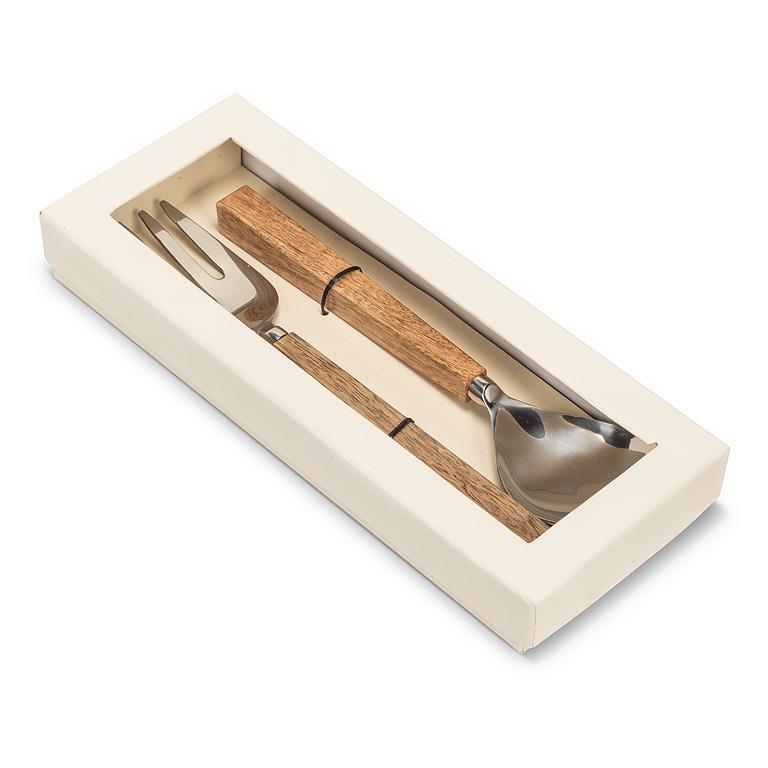 *Modern Slim Handle Salad Servers-10.5"L