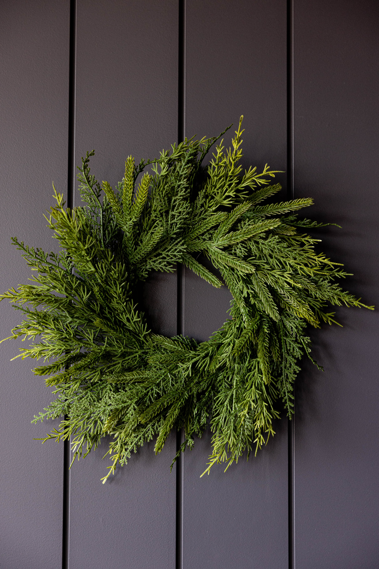Norfolk & Cypress Pine Mixed Wreath Mini