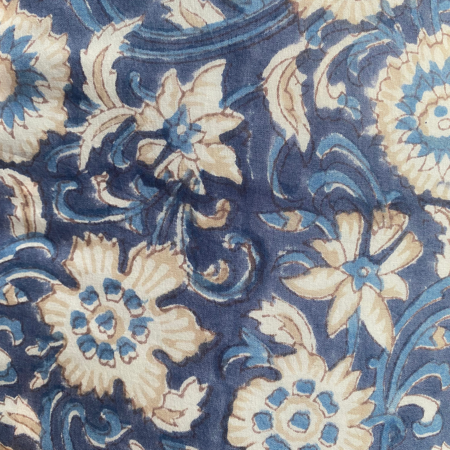 Hand Block Printed Voile Blanket