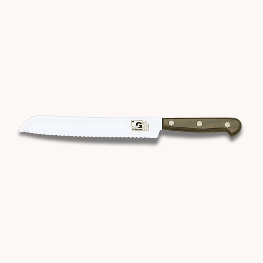 8" Full Tang Bread Serrated Blade