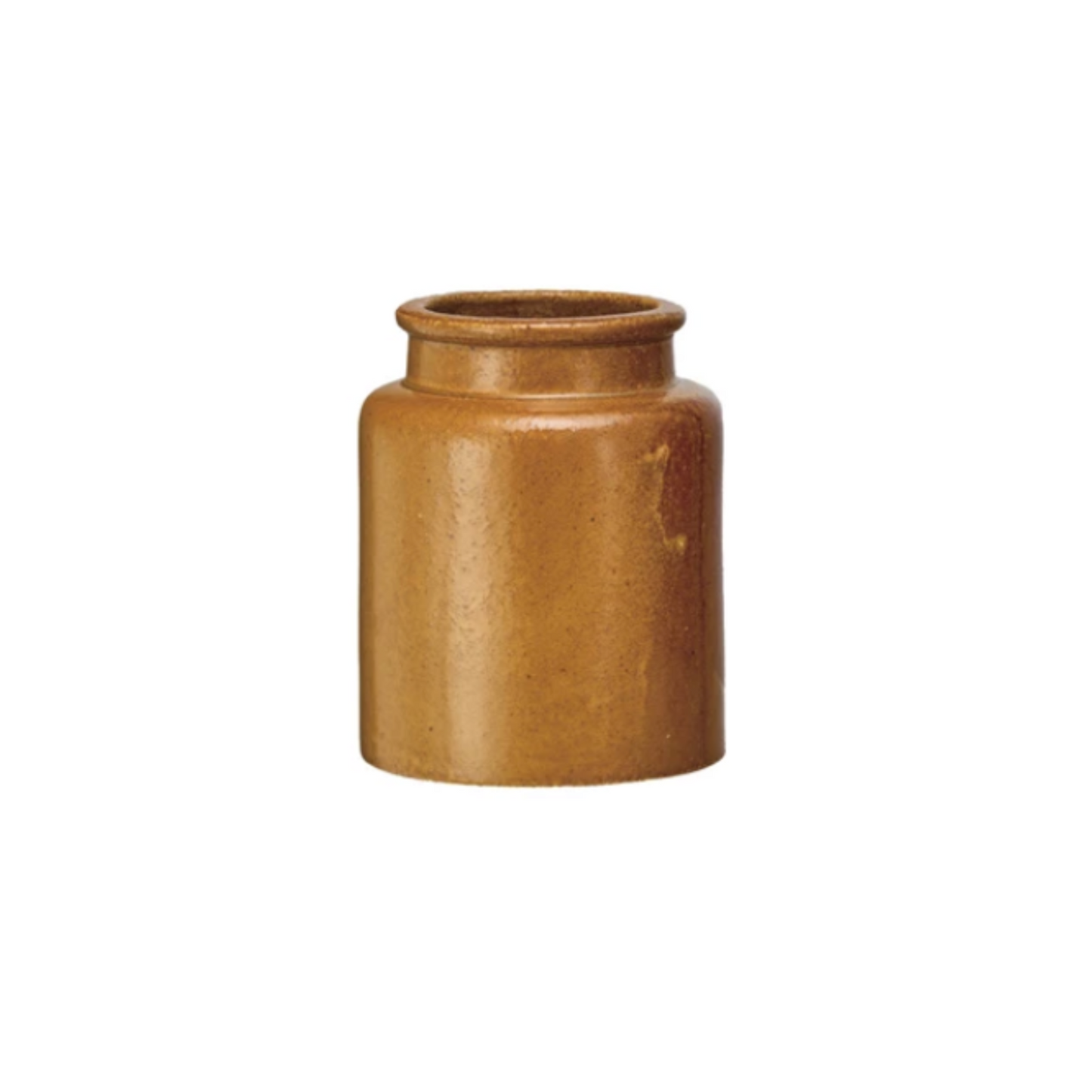Vintage Reproduction Mustard Crock