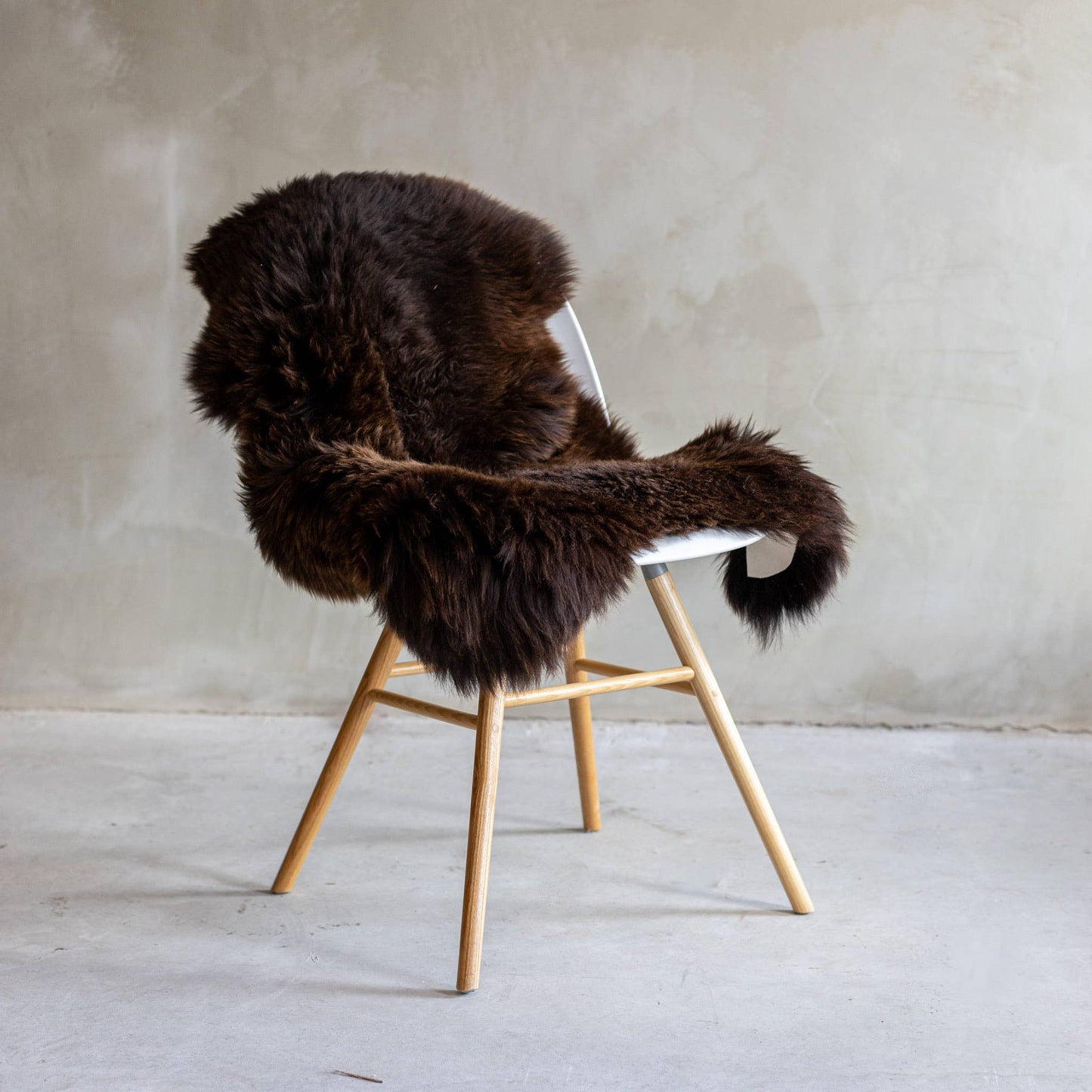Texel sheepskin brown