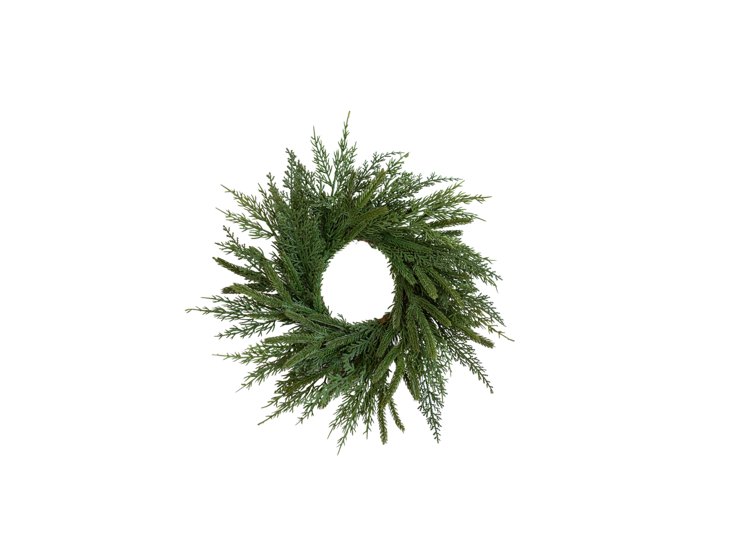 Norfolk & Cypress Real Touch Mix Christmas Wreath Mini