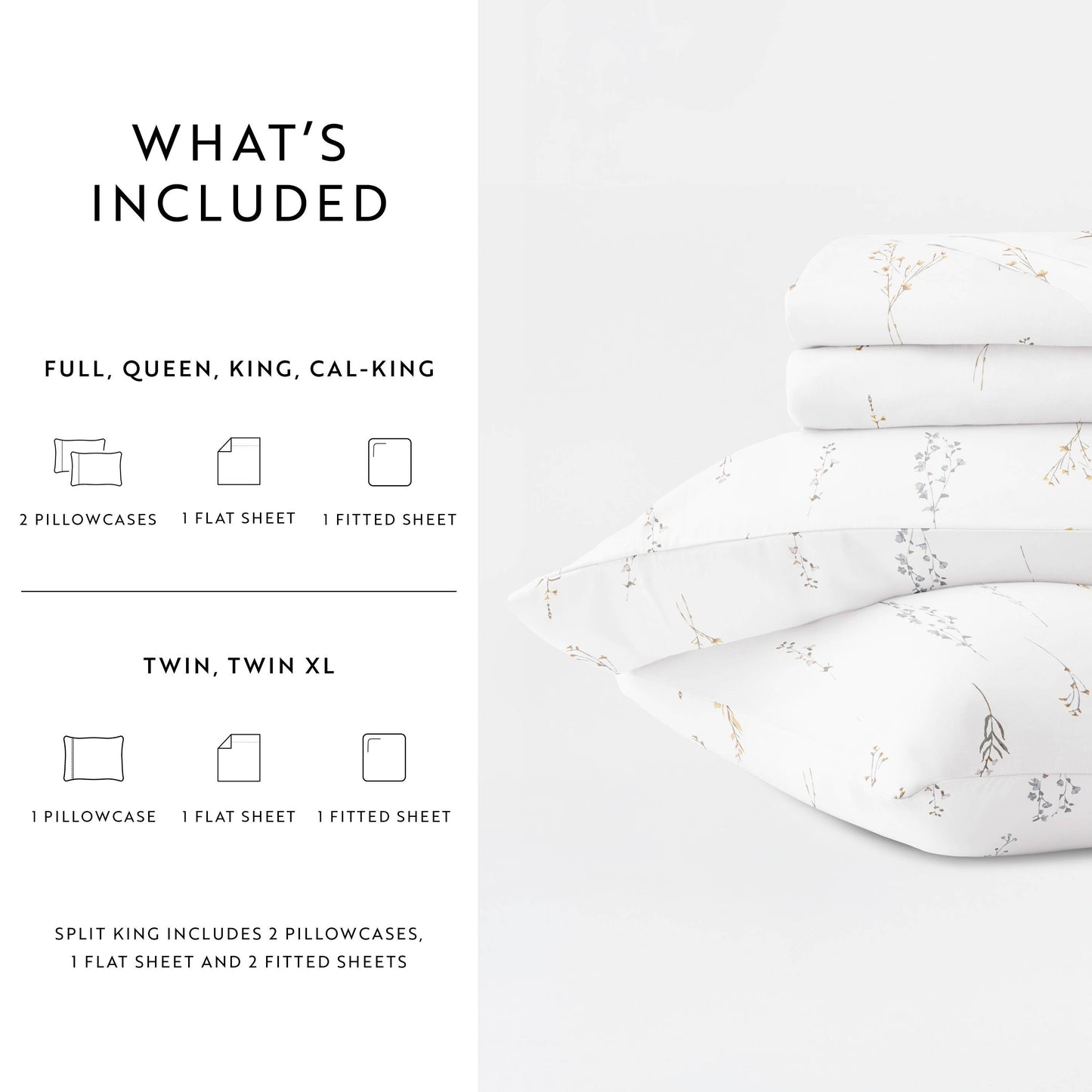 Wild Garden 300 Thread Count Cotton Patterned Sheet Set