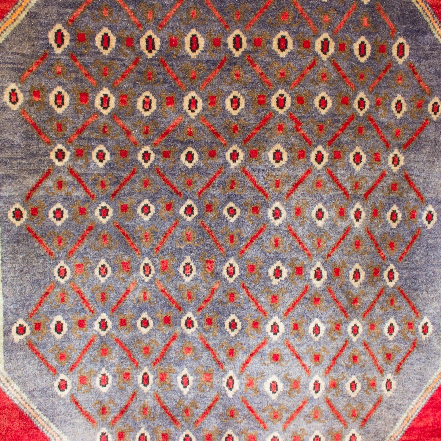 Zanjan Wool Hand Knotted Persian Rug - 4'9" x 9'3"	N17055