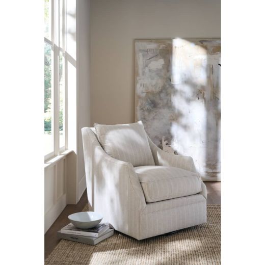 Kara Quick Ship Swivel Chair 33in