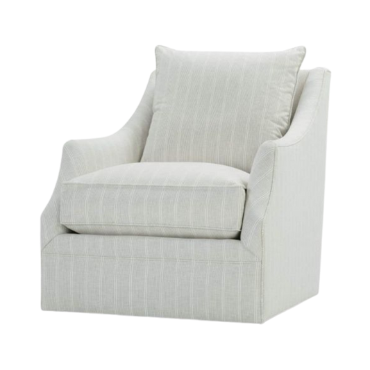 Kara Quick Ship Swivel Chair 33in