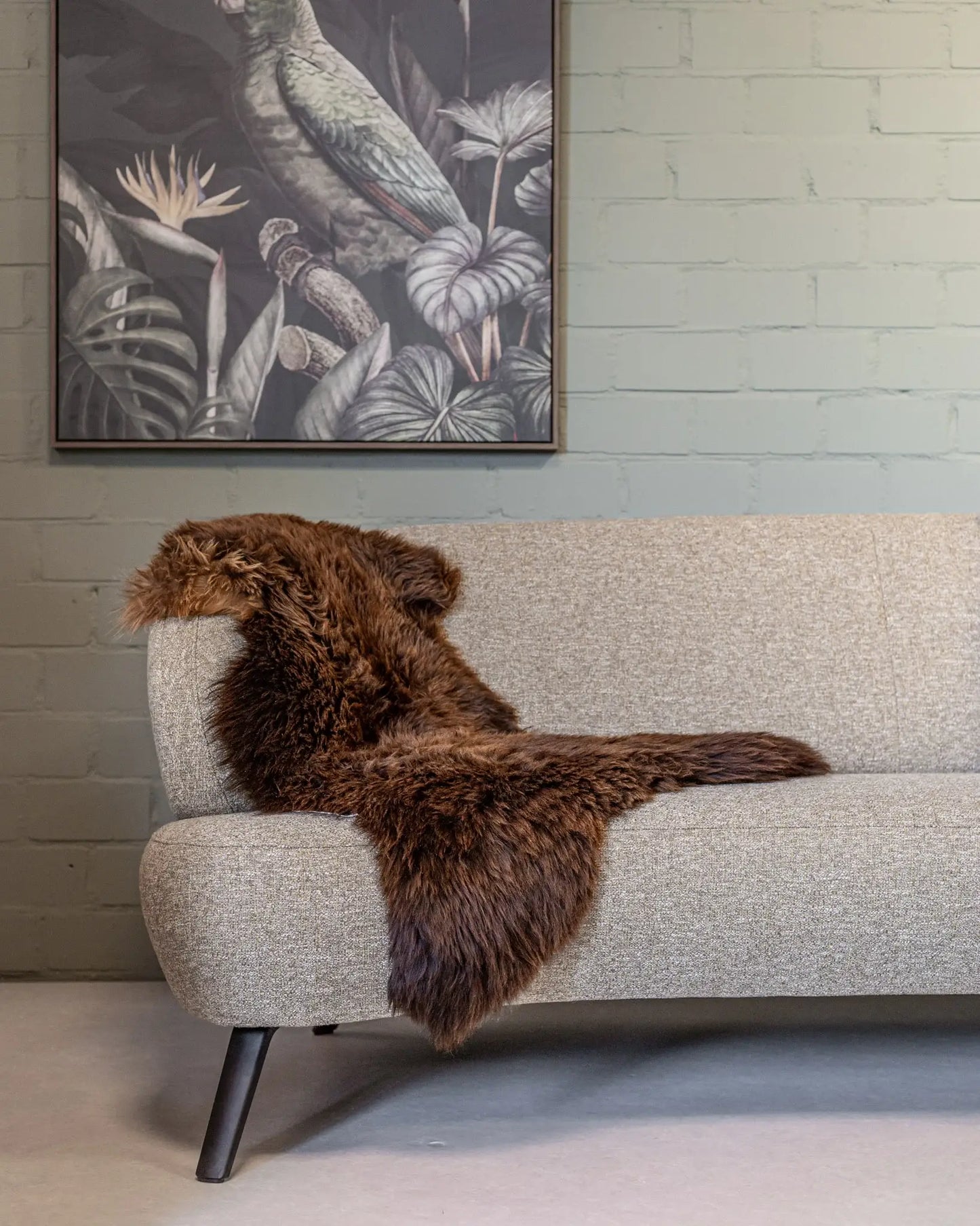 Texel sheepskin brown