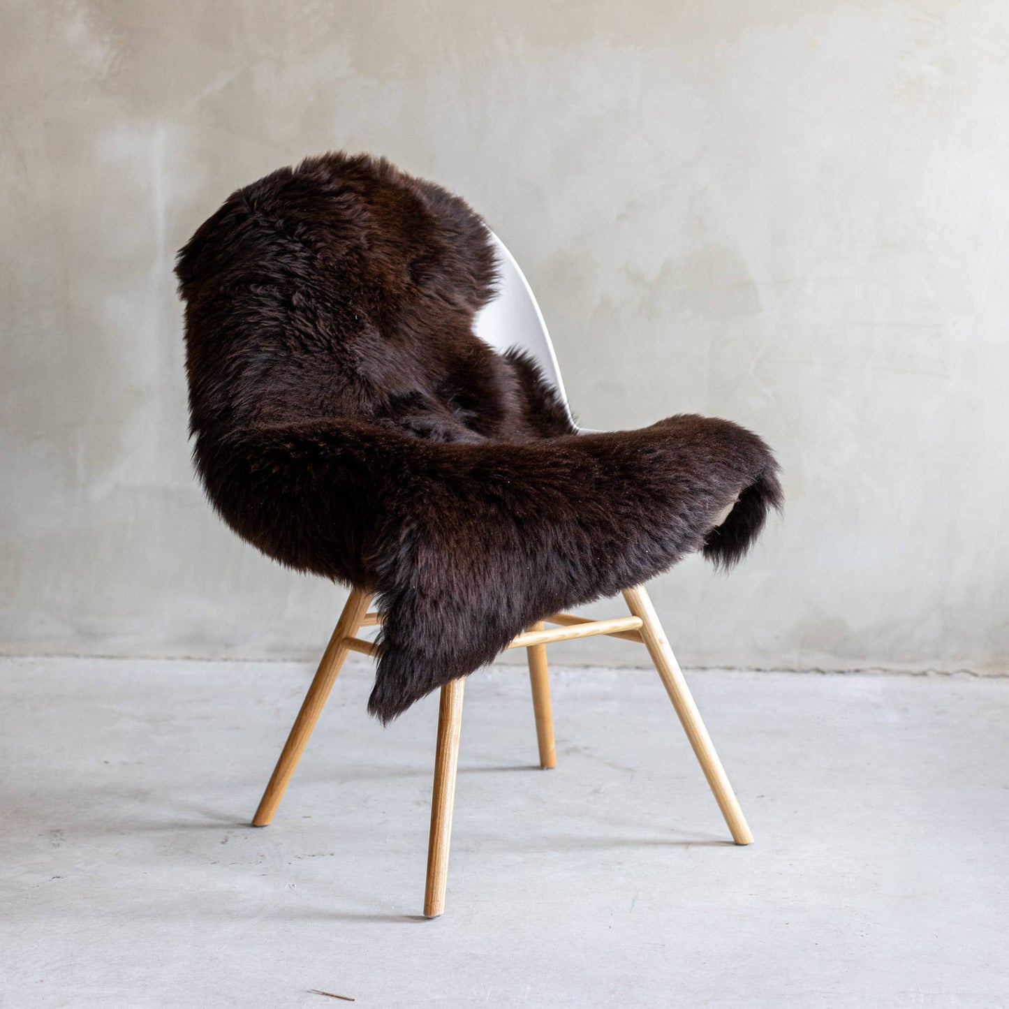Texel sheepskin brown