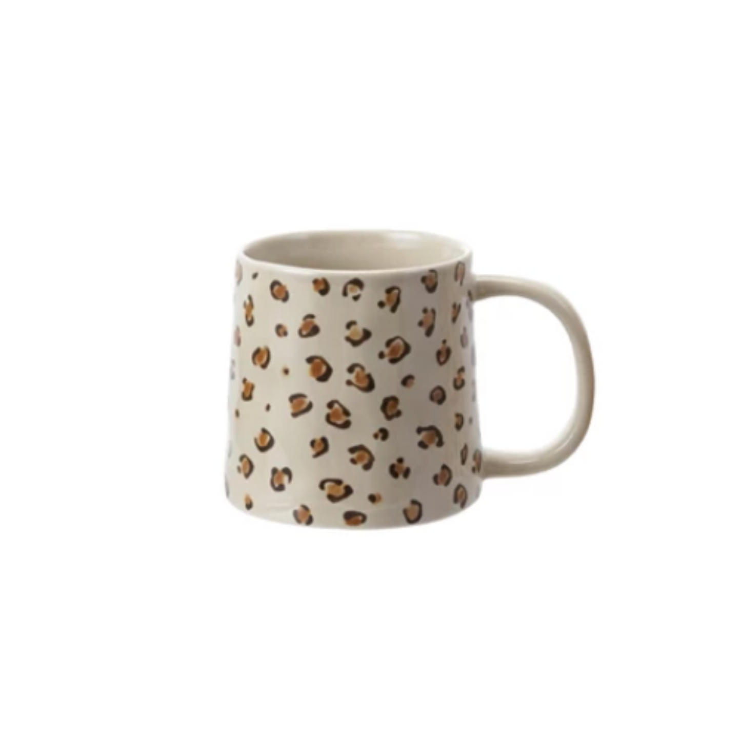 14 oz. Stoneware Mug with Animal Print Decal
