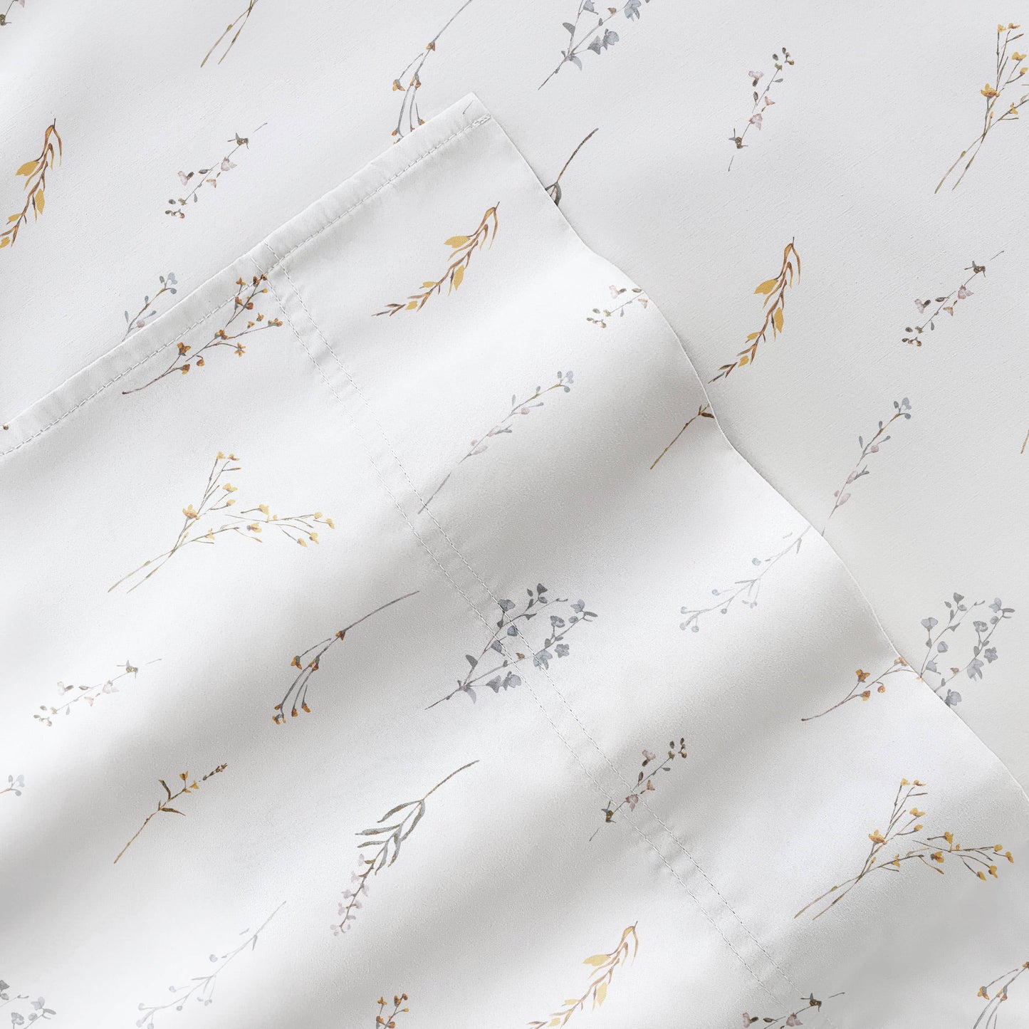 Wild Garden 300 Thread Count Cotton Patterned Sheet Set