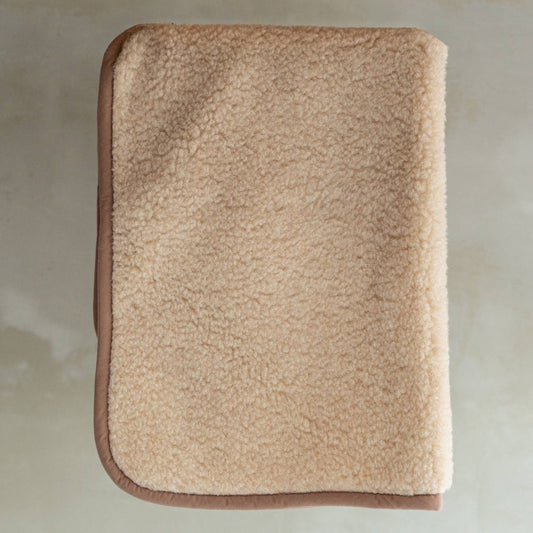 100% Sheep Wool Baby Blanket | 3 Styles | 100x75 cm