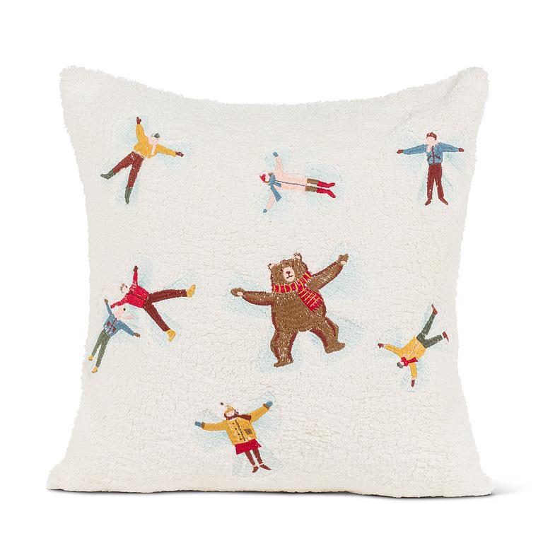 Snowangel Sq Pillow-17"SQ