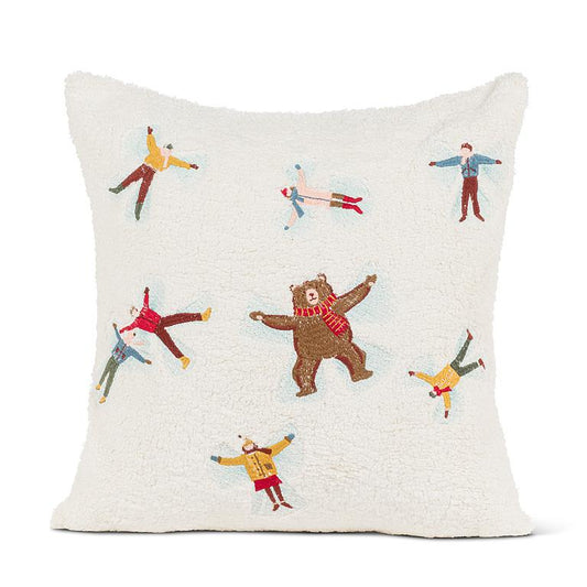 Snowangel Sq Pillow-17"SQ