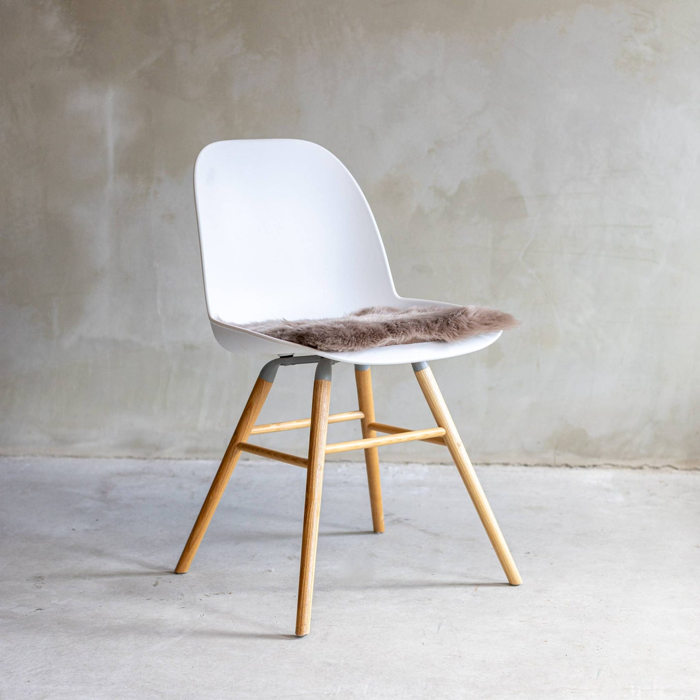 Sheepskin Chair Pad | Natural Wool | 6 Styles | 40 x 40 cm