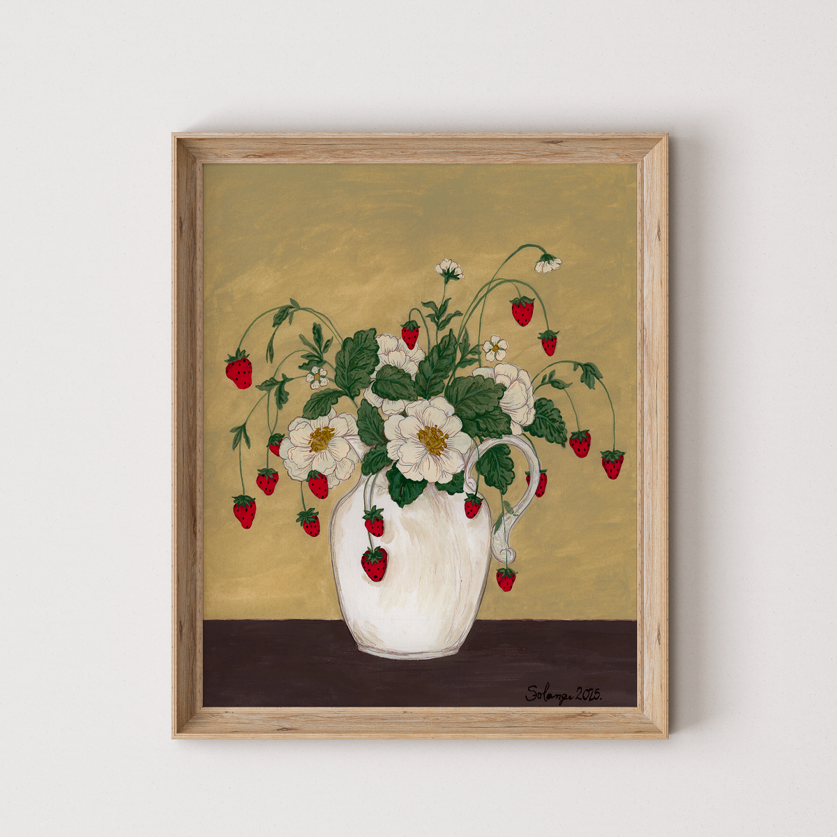 Bouquet de fraises