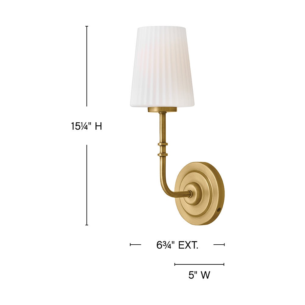 Medium Single Light Sconce