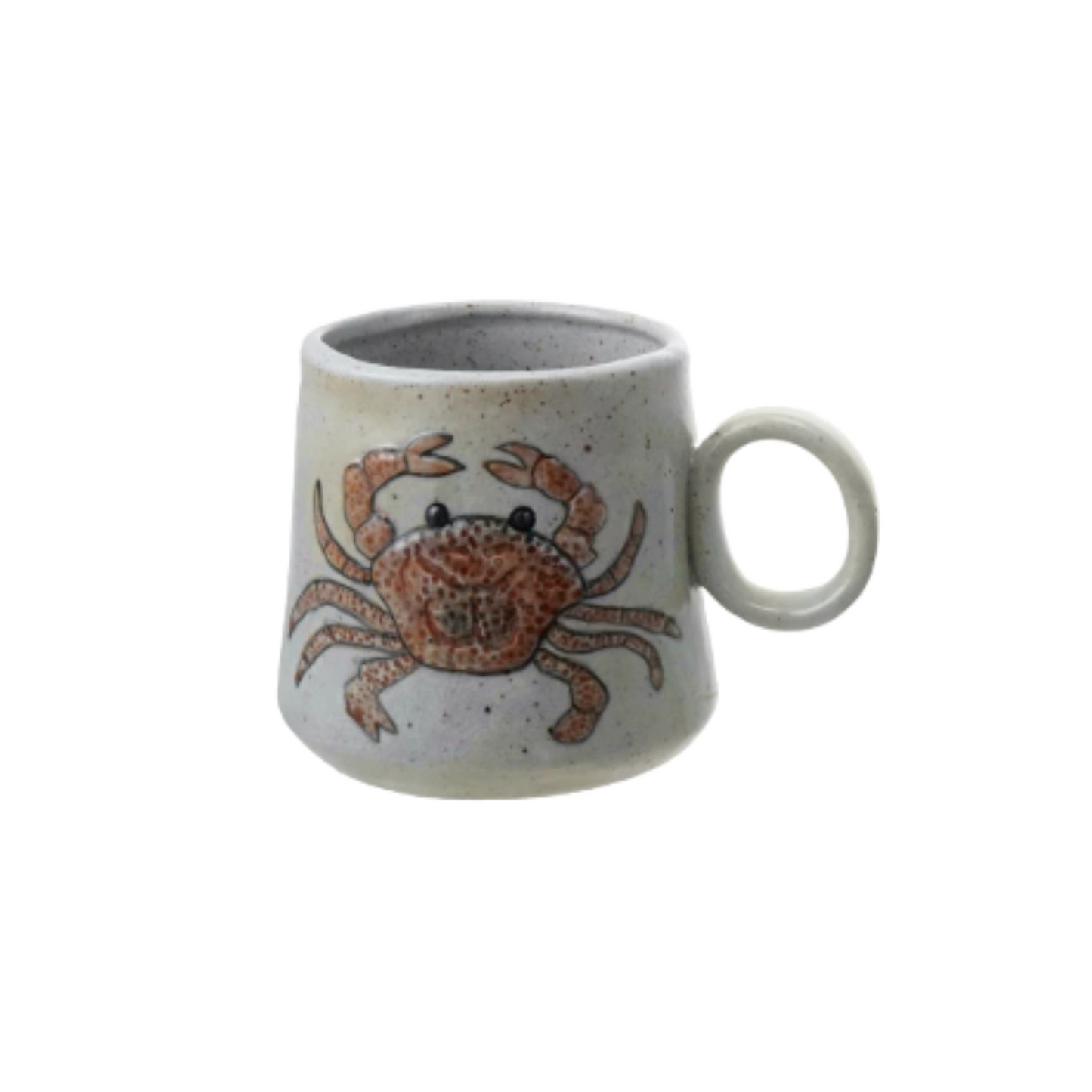 16 oz. Hand-Painted Stoneware Mug