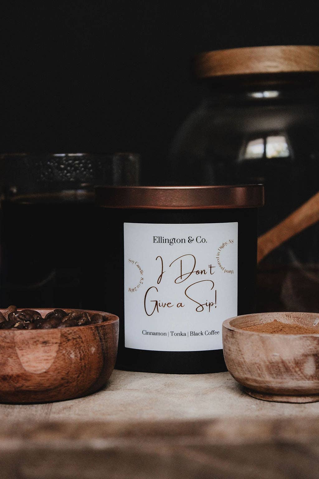 I Don't Give a Sip! | Pumpkin Spice Latte Soy Candle