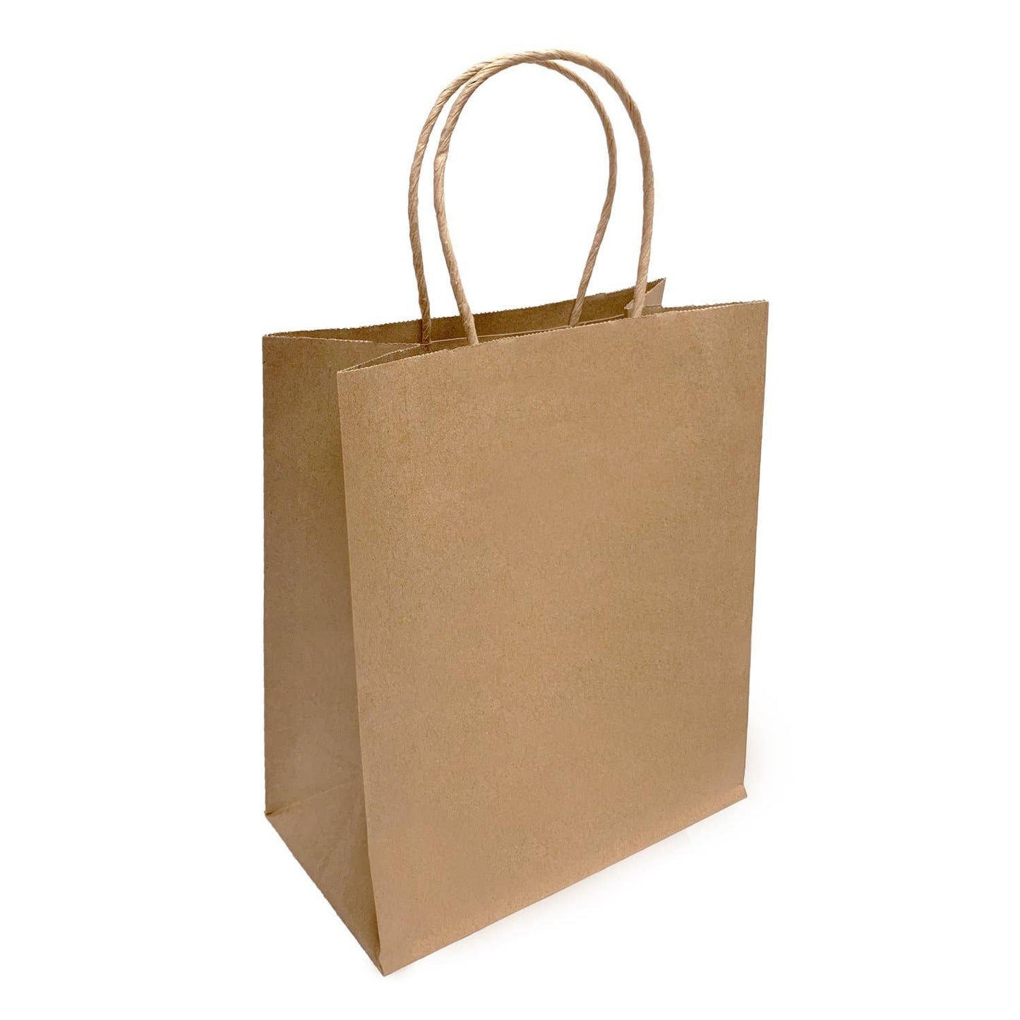 Cub 8x4.75x10.25 inches Kraft Paper Bags Twist Handle