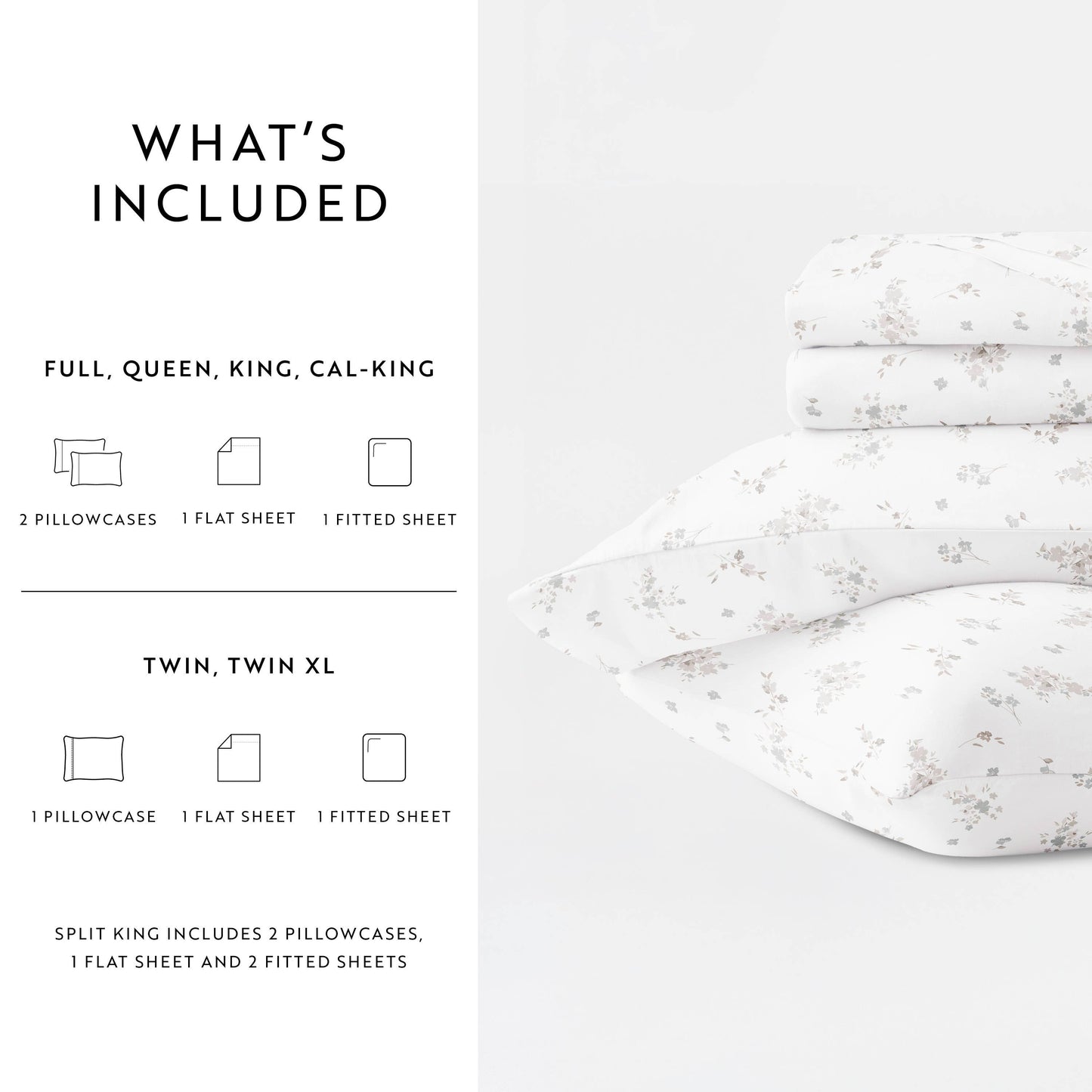 Bouquet Bliss 300 Thread Count Cotton Patterned Sheet Set