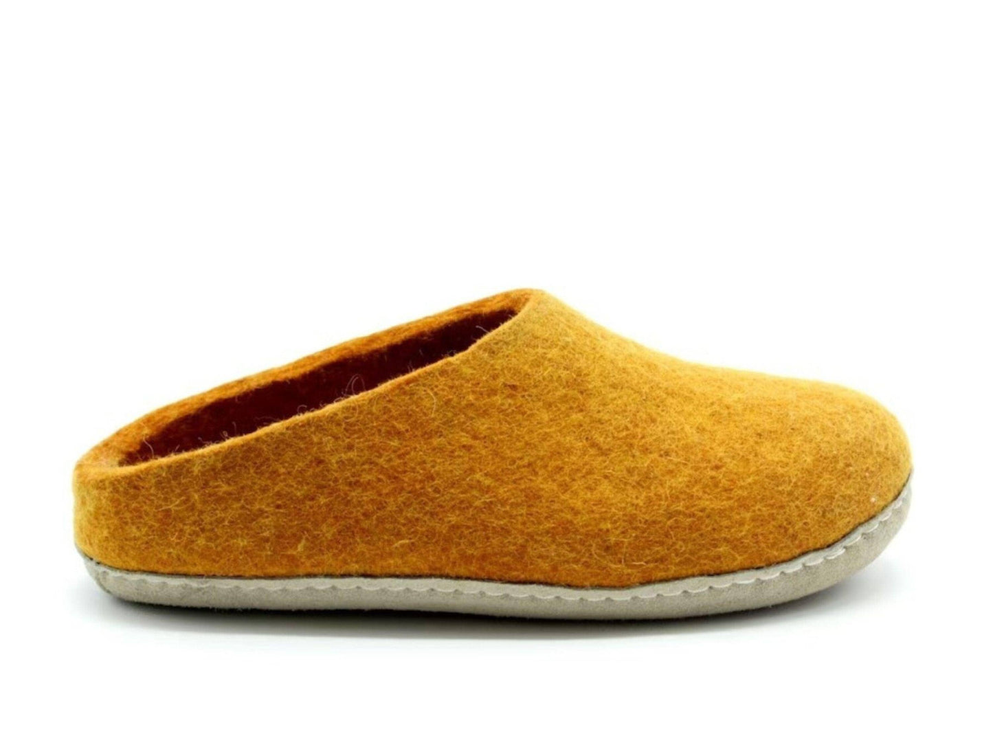 Handmade Unisex Wool Indoor Slippers - Customizable
