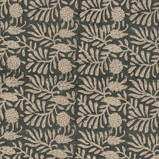 Tulsi Block Print Velvet Stocking