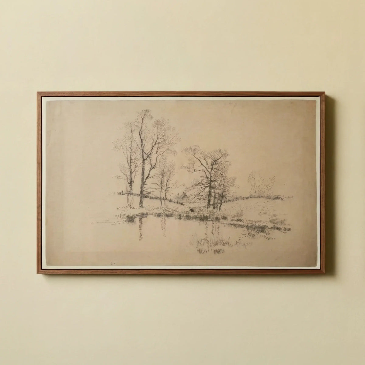Meadow Pond New York by Charles Frederick William Mielatz