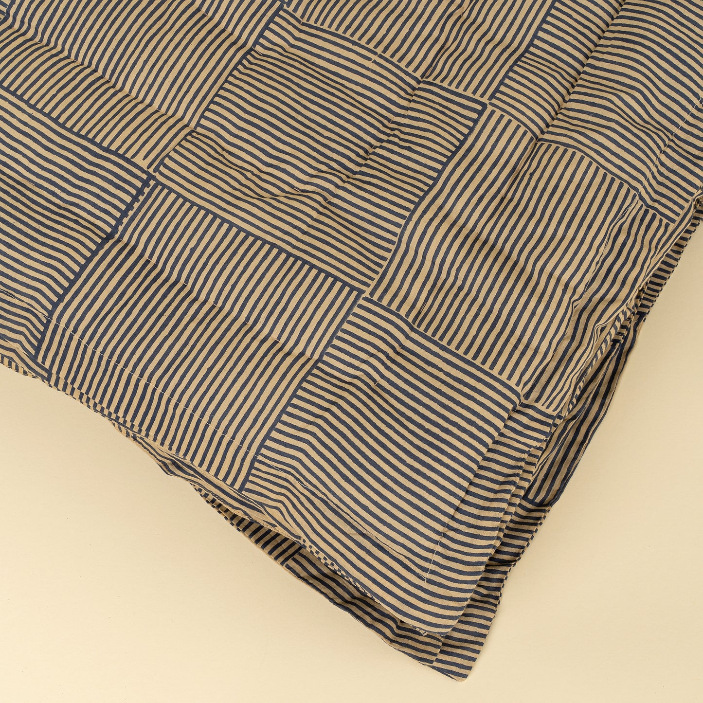 Terrace Block Print Quilt, King